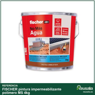 FISCHER pintura impermeabilizante polímero MS 4kg