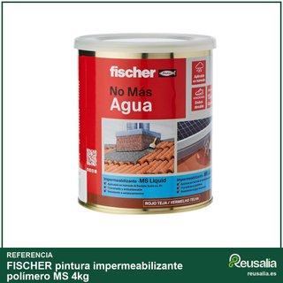 FISCHER pintura impermeabilizante polímero MS 4kg