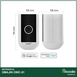 OMAJIN cámara seguridad 2K inalámbrica OWC-01