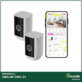 OMAJIN cámara seguridad 2K inalámbrica OWC-01