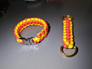 Pulsera y Llavero Paracord 550 España