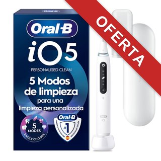 - Oral-B iO 5N cepillo eléctrico blanco