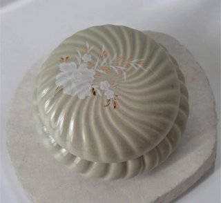 ANTIGUA CAJA PORCELANA JOLLERO AÑOS 60
