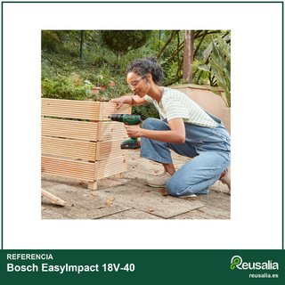 - Bosch EasyImpact taladro percutor 18V