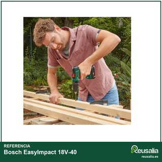- Bosch EasyImpact taladro percutor 18V