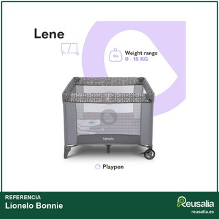 Lionelo Bonnie parque infantil bebé seguro cómodo