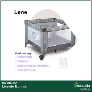 Lionelo Bonnie parque infantil bebé seguro cómodo
