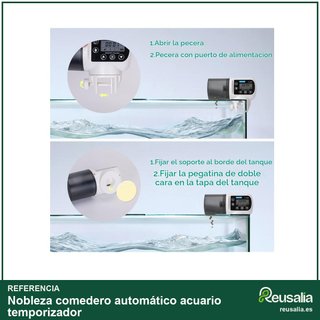 Nobleza comedero automático acuario temporizador