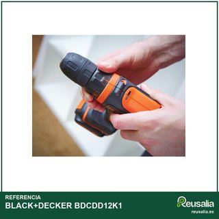 Black+Decker BDCDD12K1 taladro pistola bricolaje
