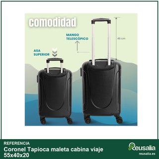 Coronel Tapioca maleta cabina viaje 55x40x20