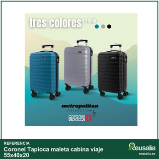 Coronel Tapioca maleta cabina viaje 55x40x20