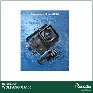 WOLFANG GA100 cámara deportiva 4K 40M