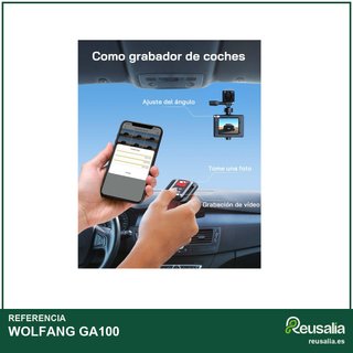 WOLFANG GA100 cámara deportiva 4K 40M
