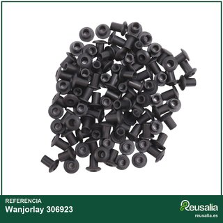 Juego tornillos metal negro herramientas