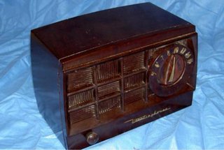 Radio Westinghouse Marrón Vintage