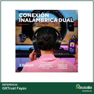 GXTrust Fayzo auriculares gaming inalámbricos 7.1