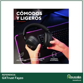 GXTrust Fayzo auriculares gaming inalámbricos 7.1