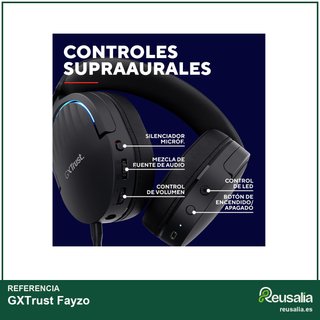 GXTrust Fayzo auriculares gaming inalámbricos 7.1