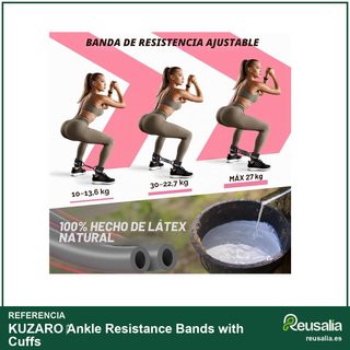 Bandas de resistencia tobillo 3 niveles
