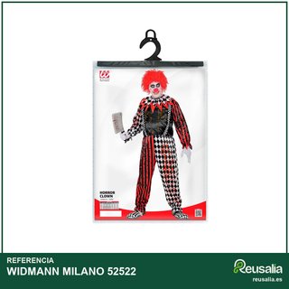 WIDMANN MILANO disfraz payaso asesino terror