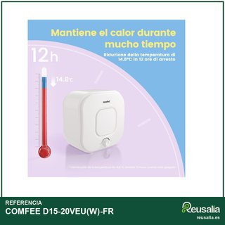COMFEE D15-20VEU(W)-FR Calentador de agua