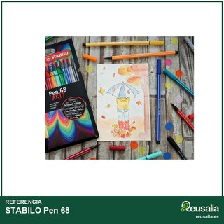 STABILO Pen 68 rotulador premium colores