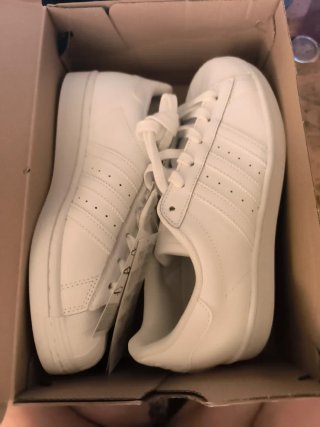 Adidas Superstar Talla 38 Blancas Nuevas