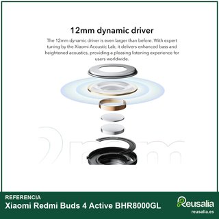 Xiaomi Redmi Buds 4 Active BHR8000GL auriculares