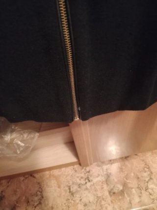 Chaqueta Stradivarius bordada negra y dorada T.M