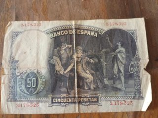 Billete 25 Pesetas Banco de España