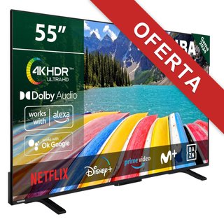 - Toshiba 55UV2363DG Smart TV 4K UltraHD HDR 55"