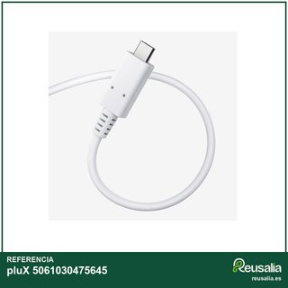 pluX cable extensión USB C 3M carga datos