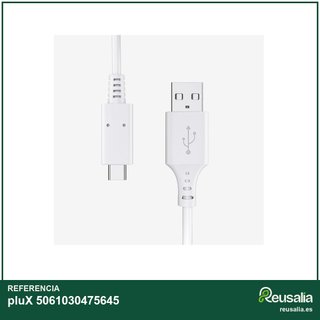 pluX cable extensión USB C 3M carga datos