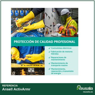 Ansell ActivArmr guantes aislantes eléctricos