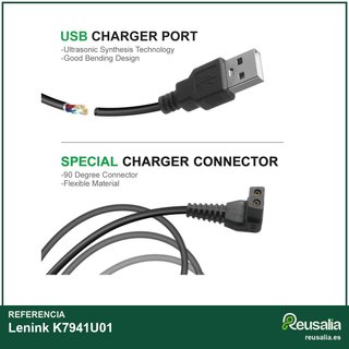 Lenink cargador USB para recortadora Wahl Aqua