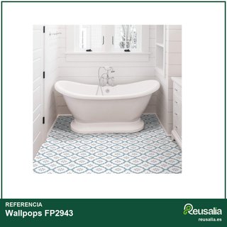 Wallpops FP2943 azulejos vinilo suelo adhesivo