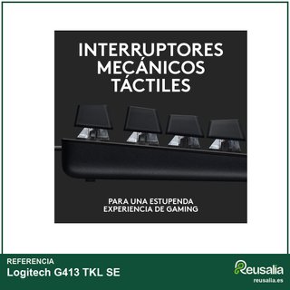 Logitech G413 TKL SE teclado mecánico gaming