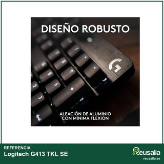 Logitech G413 TKL SE teclado mecánico gaming