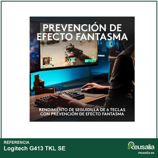 Logitech G413 TKL SE teclado mecánico gaming