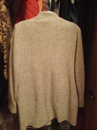 Chaqueta Stradivarius gris claro Talla L