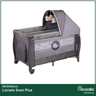 - Lionelo Sven Plus cuna viaje bebé mosquitero