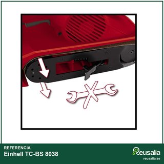 Einhell TC-BS 8038 lijadora banda potente