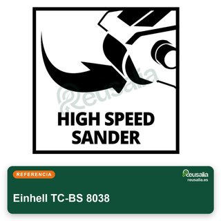 Einhell TC-BS 8038 lijadora banda potente