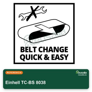 Einhell TC-BS 8038 lijadora banda potente