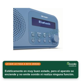 - Sharp DR-P420(BL) radio digital portátil