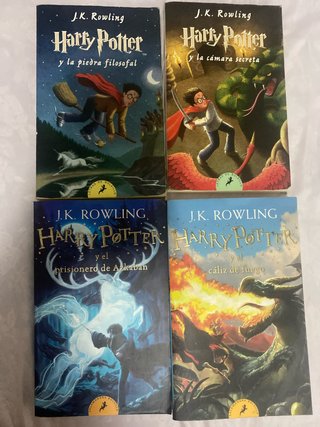 Saga de Harry Potter hasta el cuarto libro