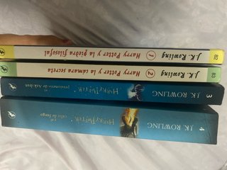 Saga de Harry Potter hasta el cuarto libro