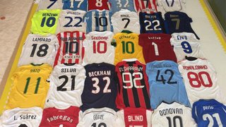 Camisetas de fútbol