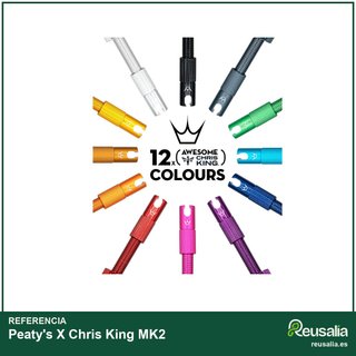 Peaty's X Chris King MK2 válvula Presta aluminio