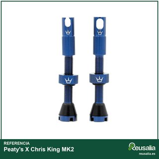 Peaty's X Chris King MK2 válvula Presta aluminio